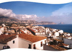 Calpe viewed from Altea